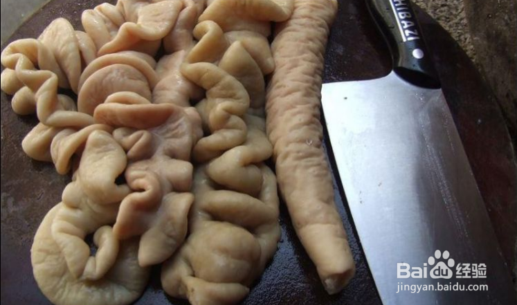 东北家常菜尖椒炒肥肠