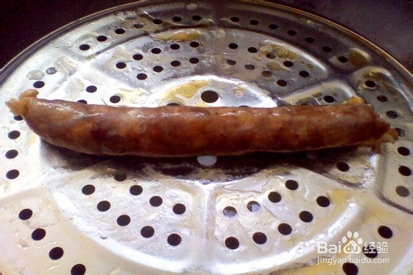 香肠油菜炒米饭------营养美味