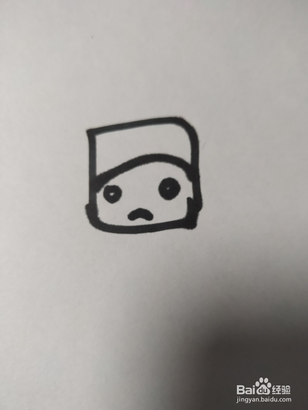 毛驴的简笔画技法2