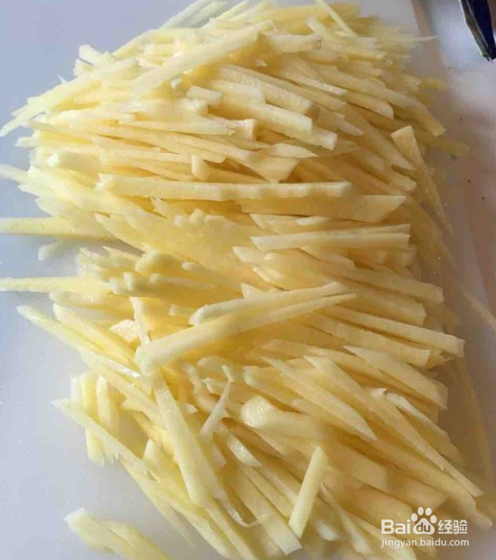 炒土豆黄瓜丝