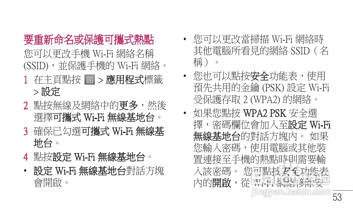 LG P705手机使用说明书:[6]