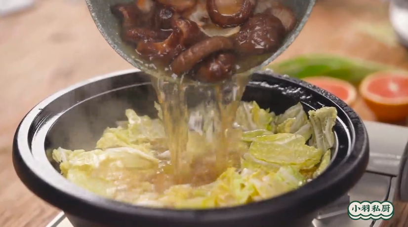 白菜叶豆腐锅怎么做