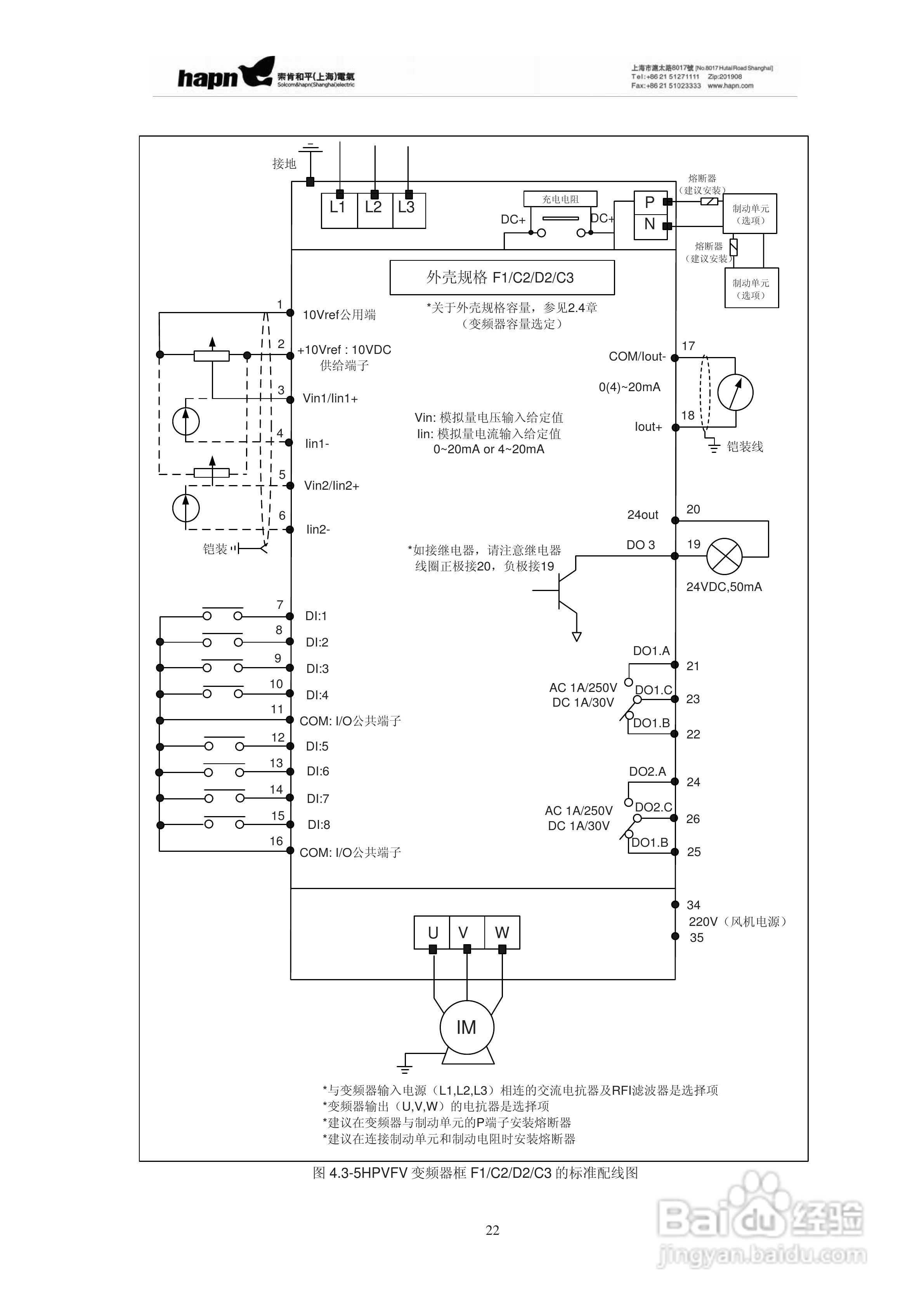 索肯和平HPVFV12560矢量变频器说明书:[3]
