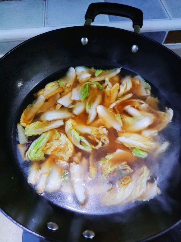 白菜粉条炖豆腐