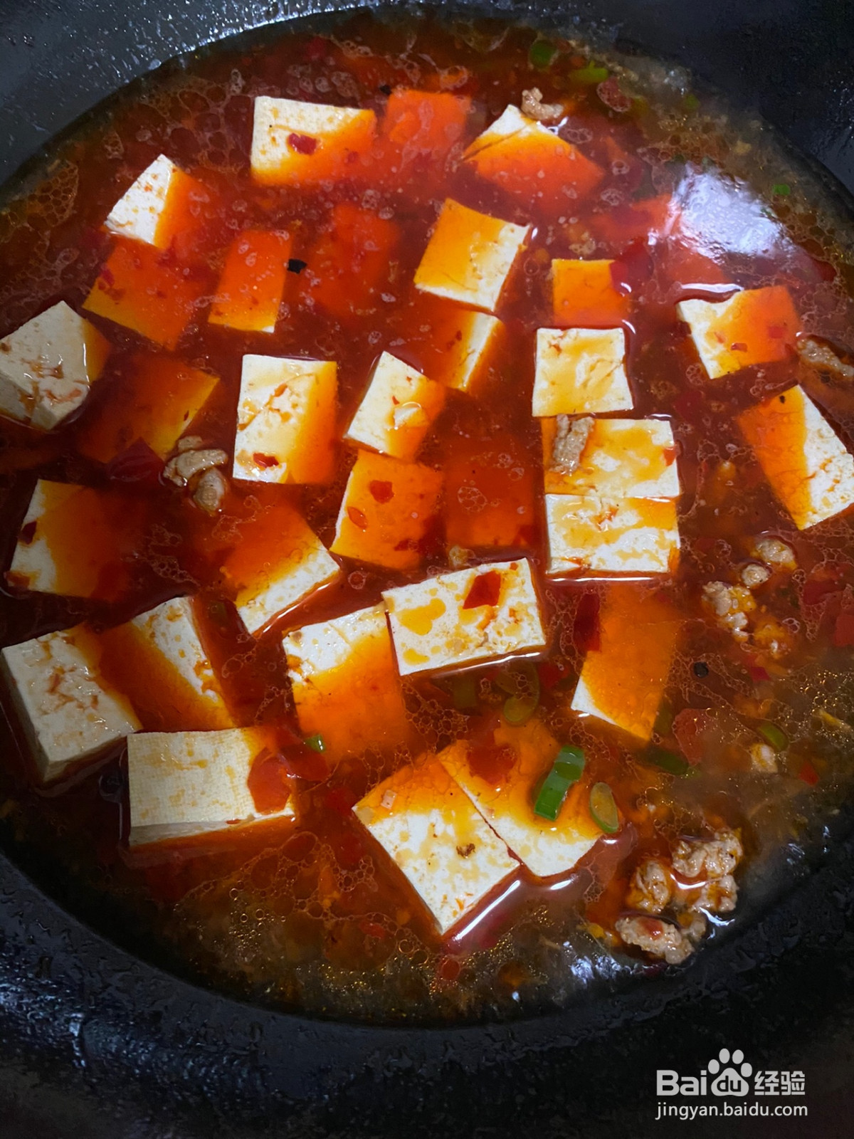 家常麻婆豆腐的做法