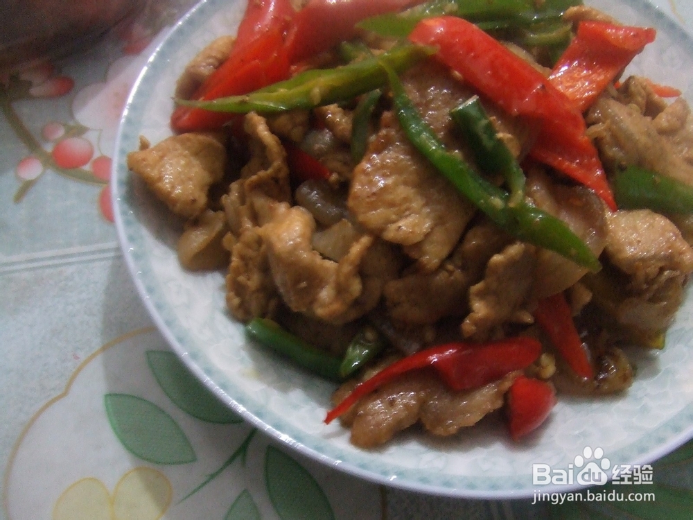 爆炒肉的家常做法