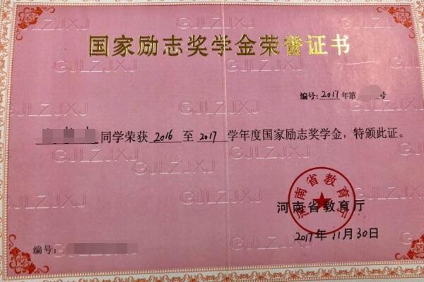 请问 河南工业大学 国家励志奖学金 名额 按系分配 还是按班分配