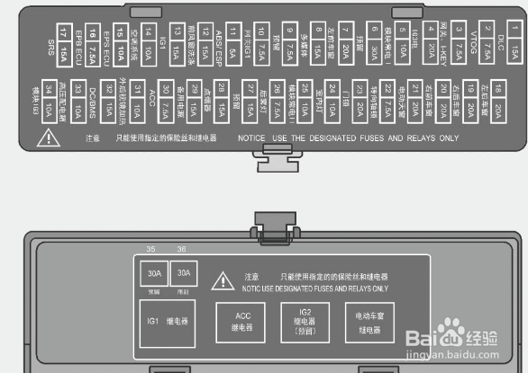 比亚迪e5点烟器保险丝怎么拆