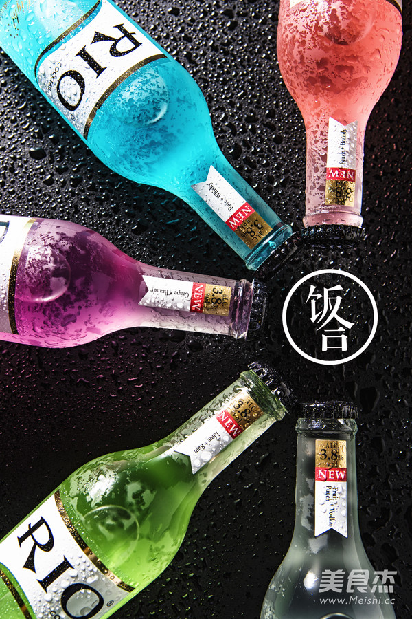 鸡尾酒刨冰的做法
