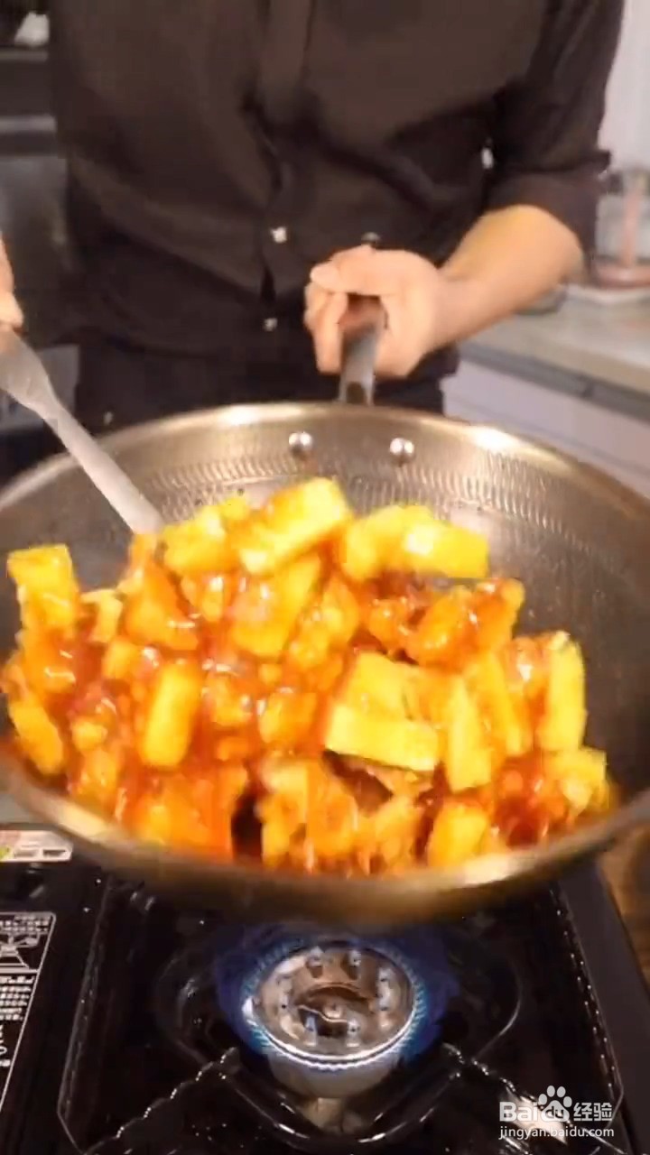 酸甜又好吃下饭的菠萝鸡胸肉如何制作