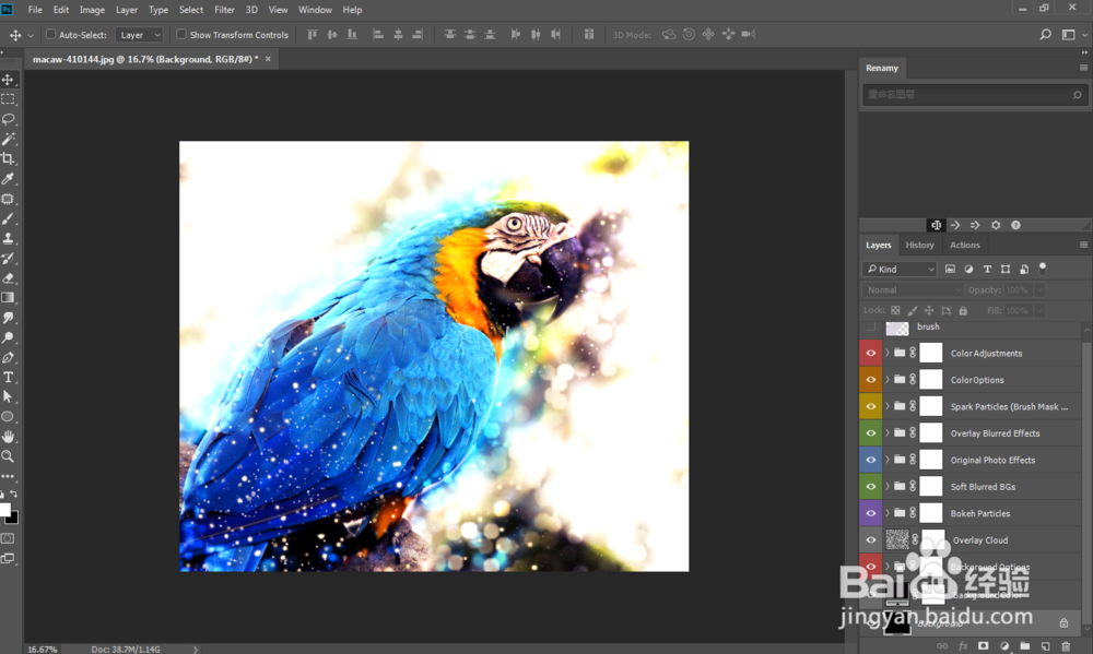 简单快速PS制作绚丽光斑散景效果