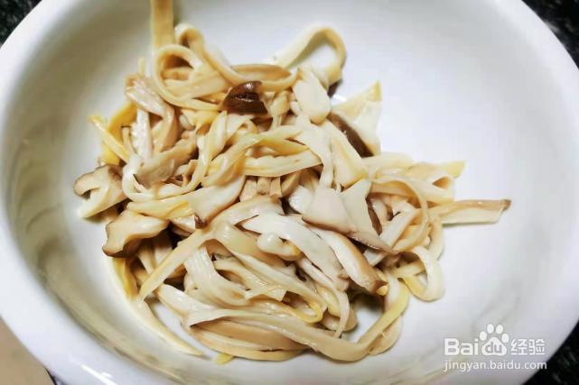 凉拌杏鲍菇的做法