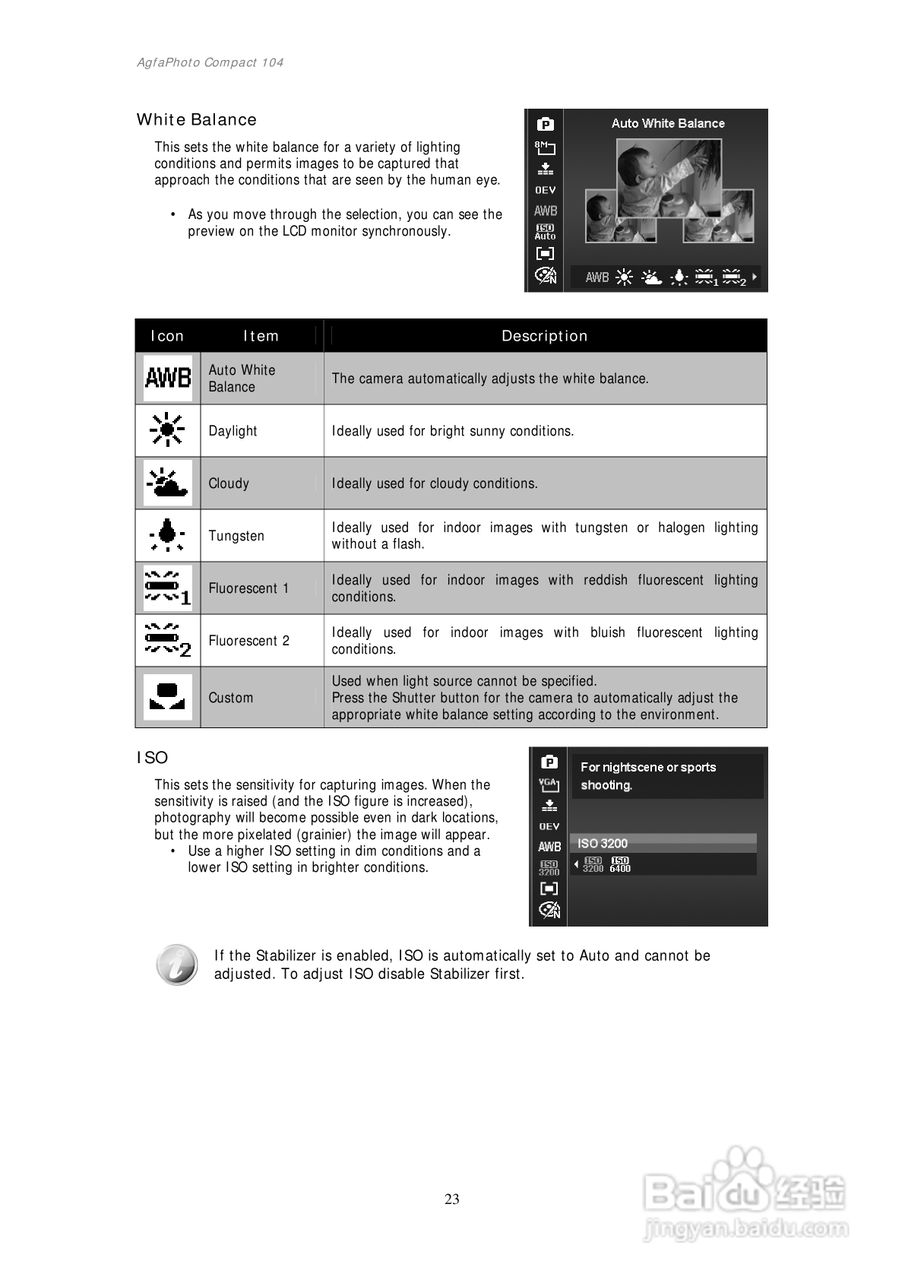 爱克发Compact 104数码相机使用说明书:[3]
