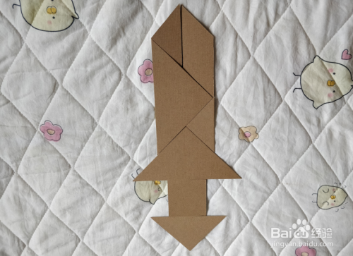 用七巧板怎么拼一把宝剑呢?