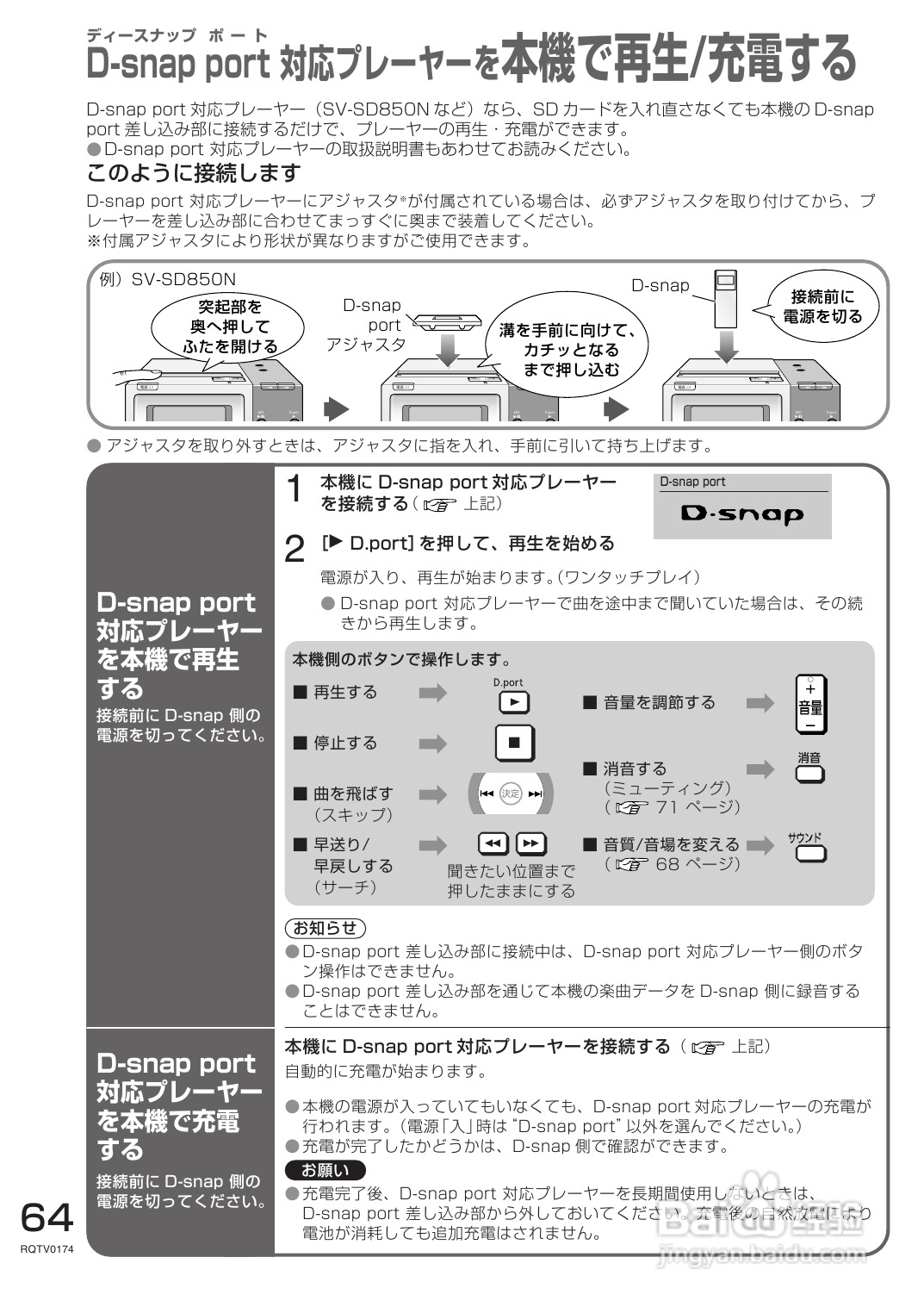 Panasonic SC-PM770SD音响使用说明书:[4]