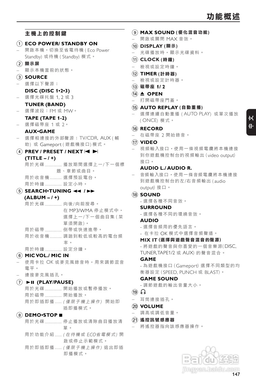 PHILIPS FWD570音响使用说明书:[1]