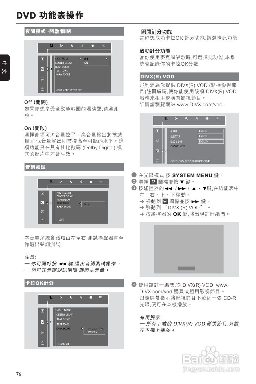 PHILIPS FWD198音响使用说明书:[2]