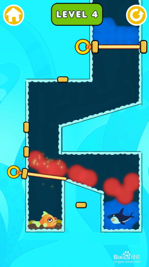 Save The Fish 2的LEVEL 4怎样通关