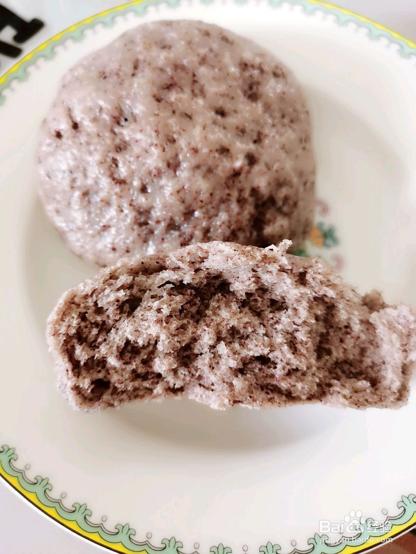 黑面馒头的做法