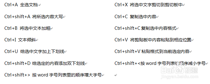 【Word】像高手一样的使用word——快捷键的使用