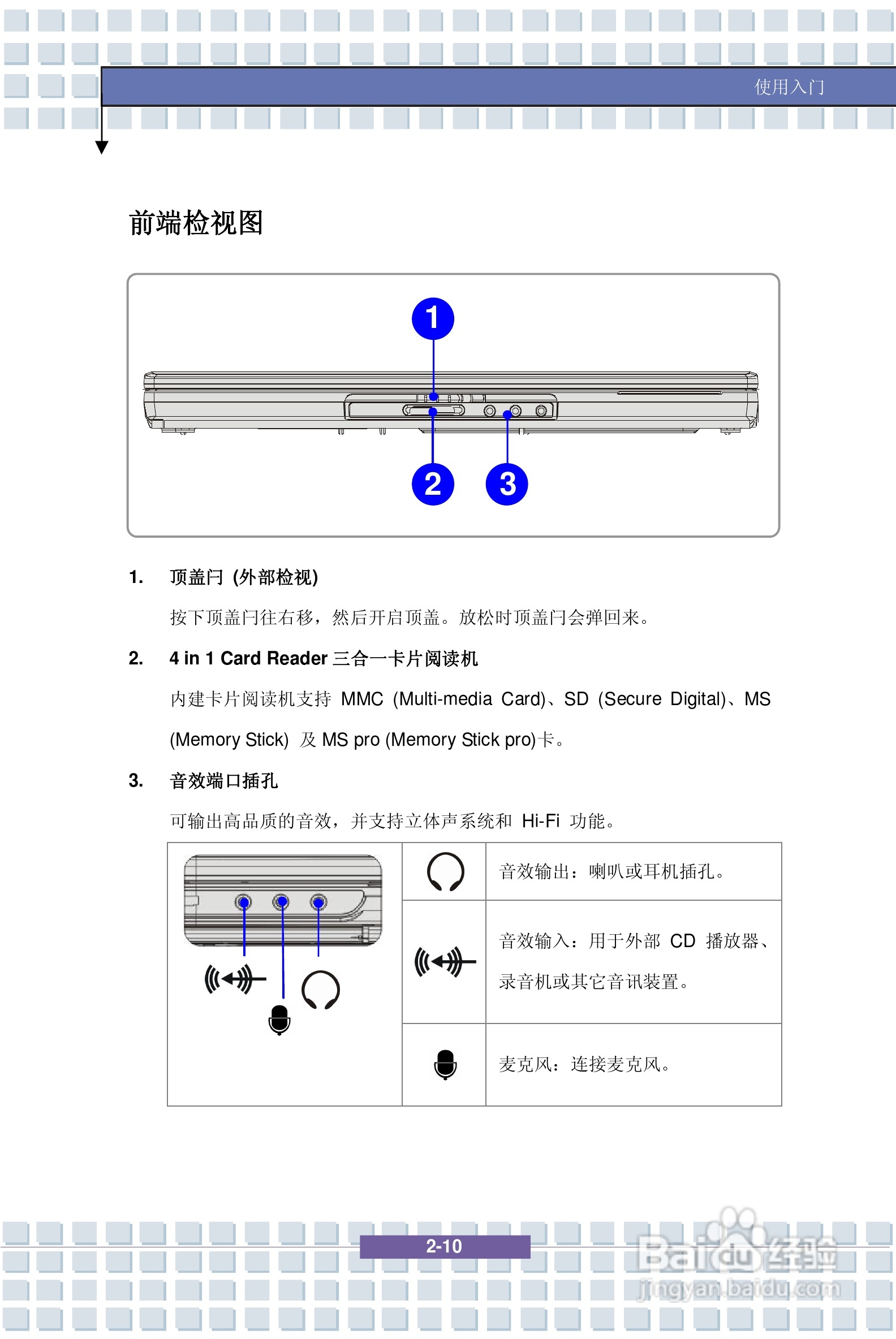 微星VR601笔记本电脑使用说明书:[3]
