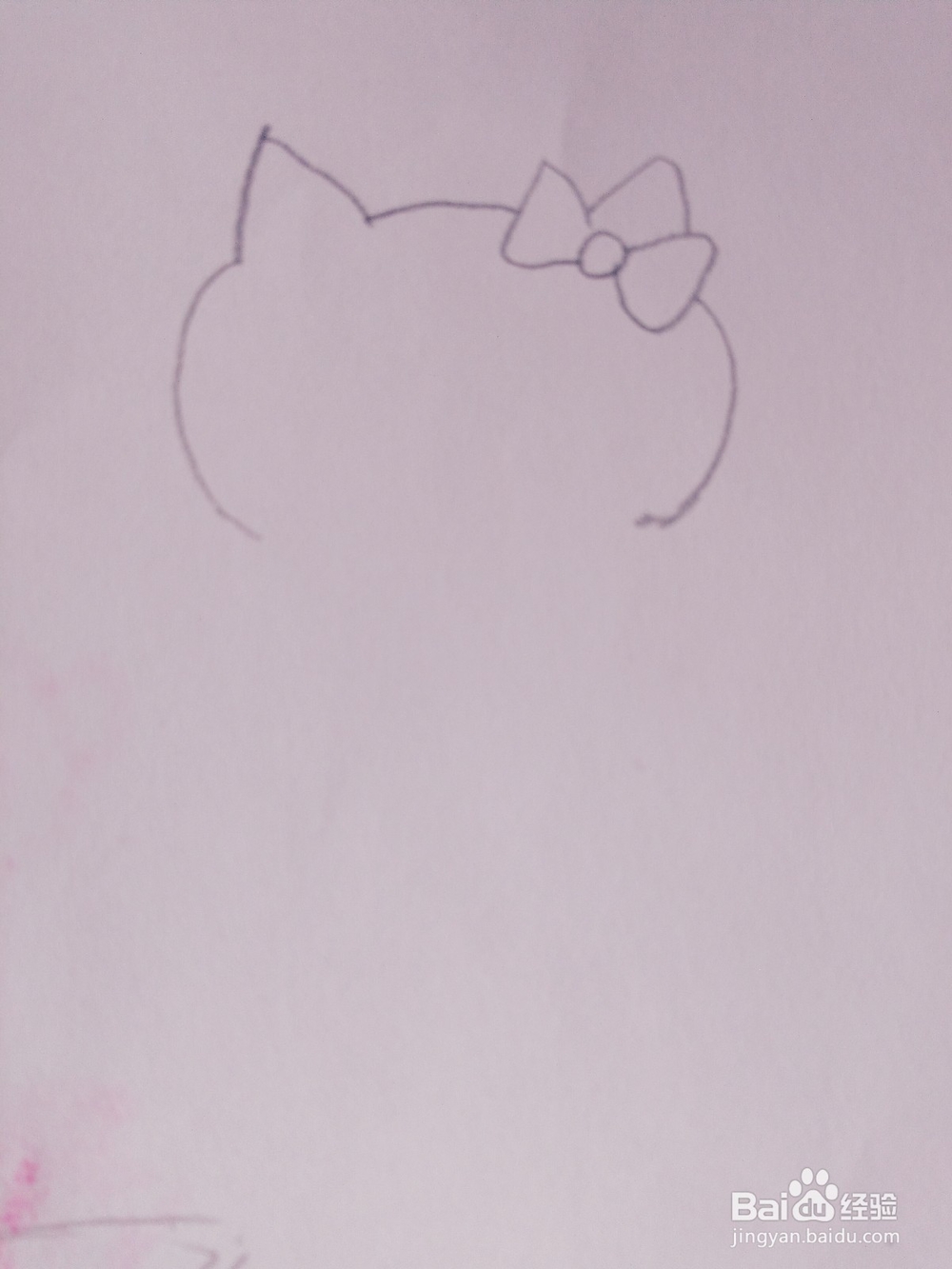 小猫的简笔画