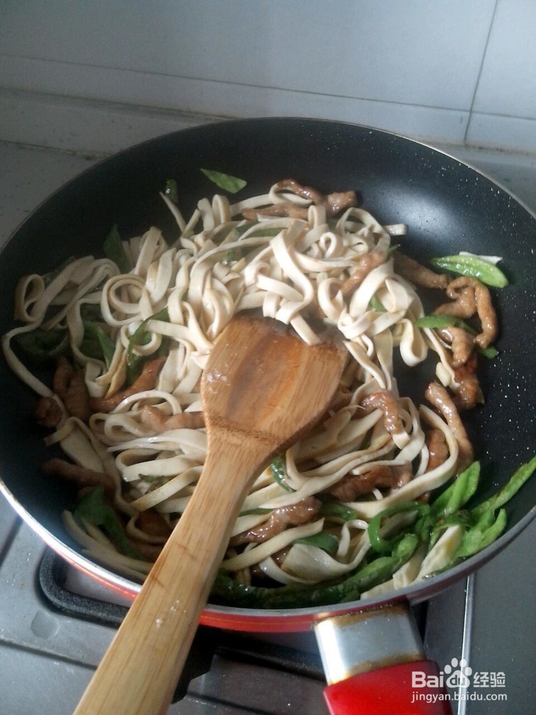 千张肉丝的做法