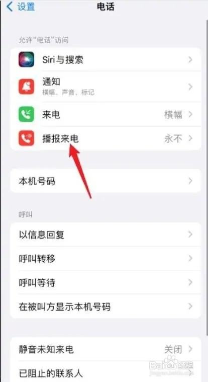 苹果手机在哪儿设置打开来电语音播报功能