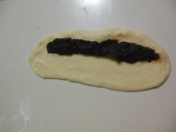 红豆核桃小餐包