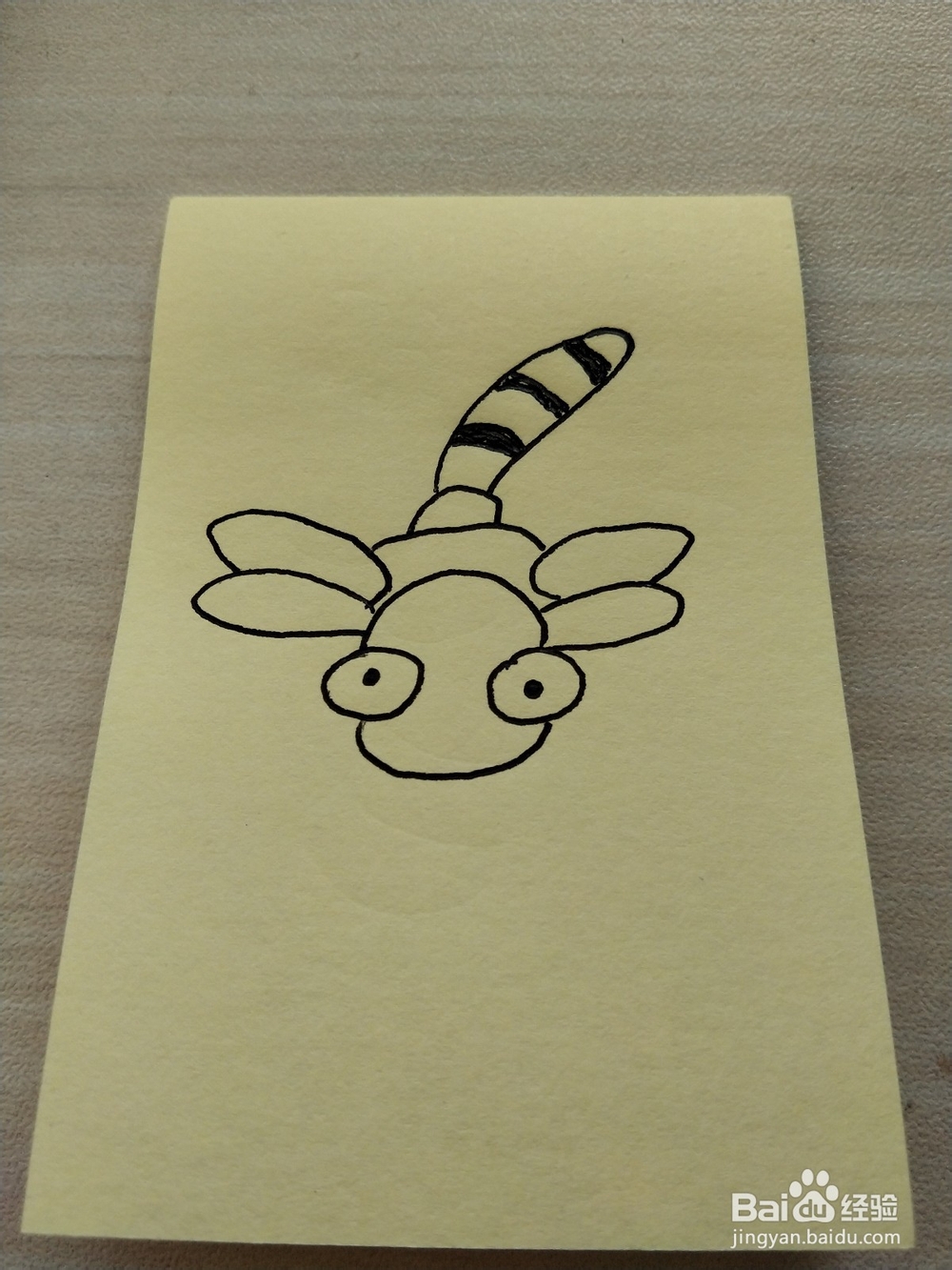 蜻蜓的简笔画怎么画