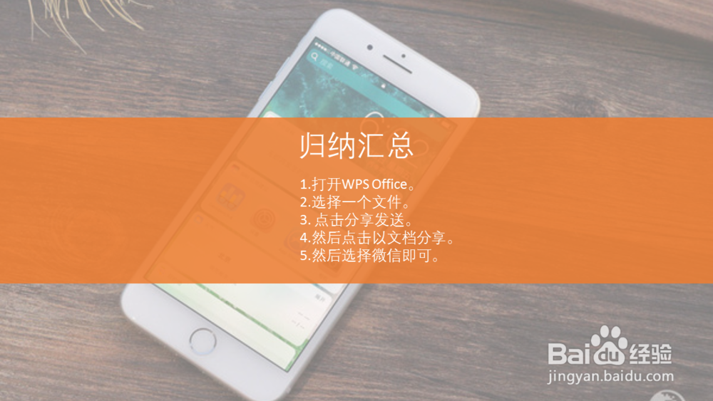 手机版wps怎么分享文件