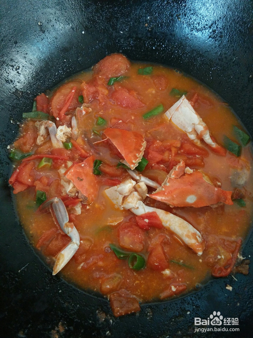 做出入味的螃蟹西红柿汤