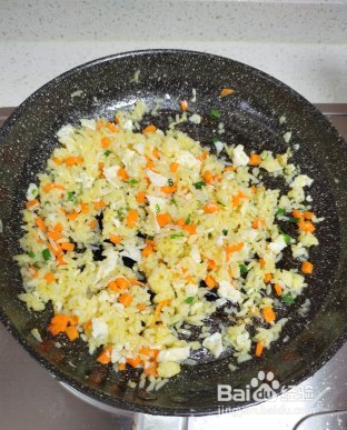 黄金炒米饭怎么做