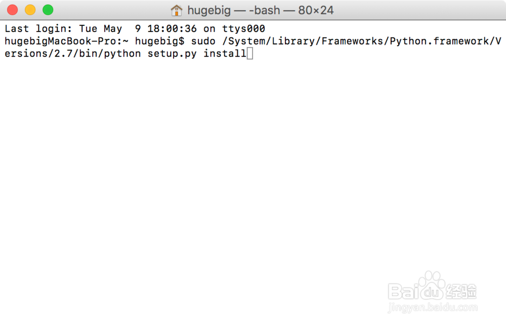 Mac下安装Robot Framework