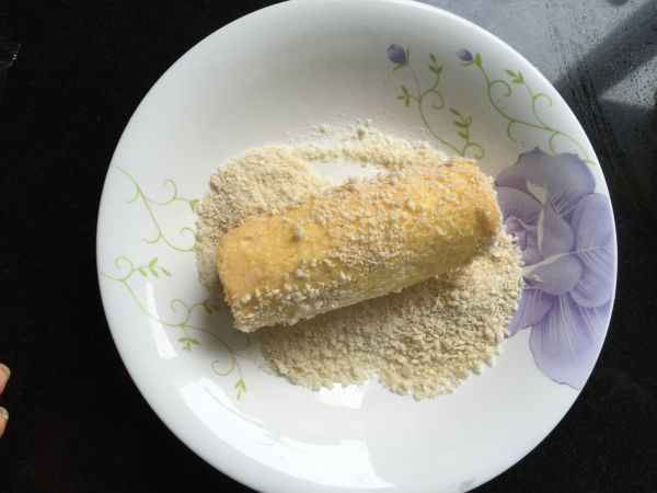 土豆泥火腿吐司卷