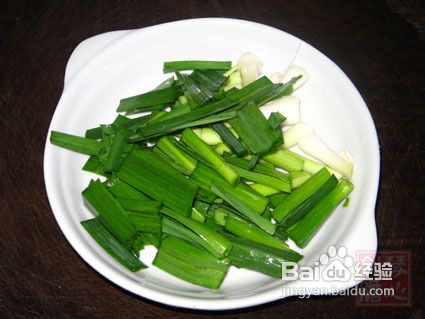 蒜苗炒豆干