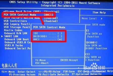 安装操作系统：[22]硬盘模式