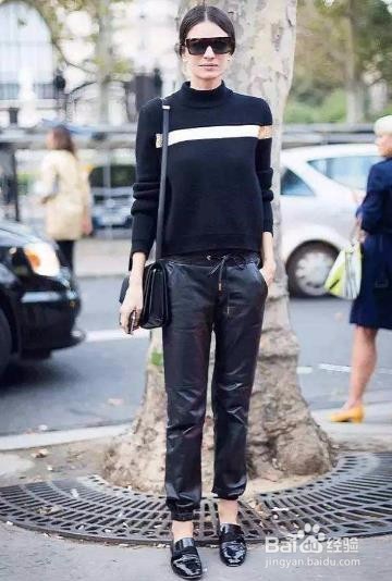 黑色漆皮单鞋怎么搭