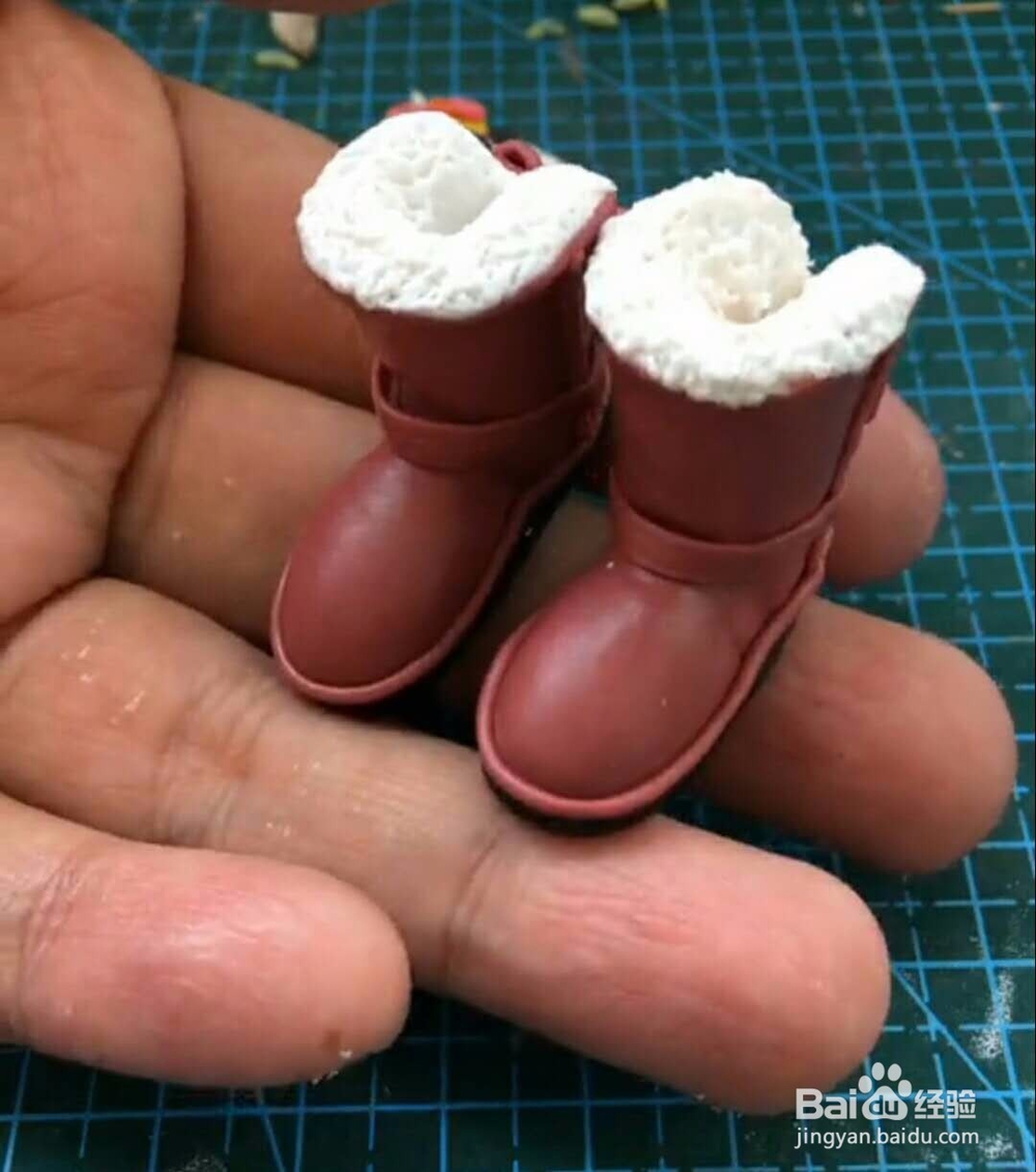 雪地靴制作过程