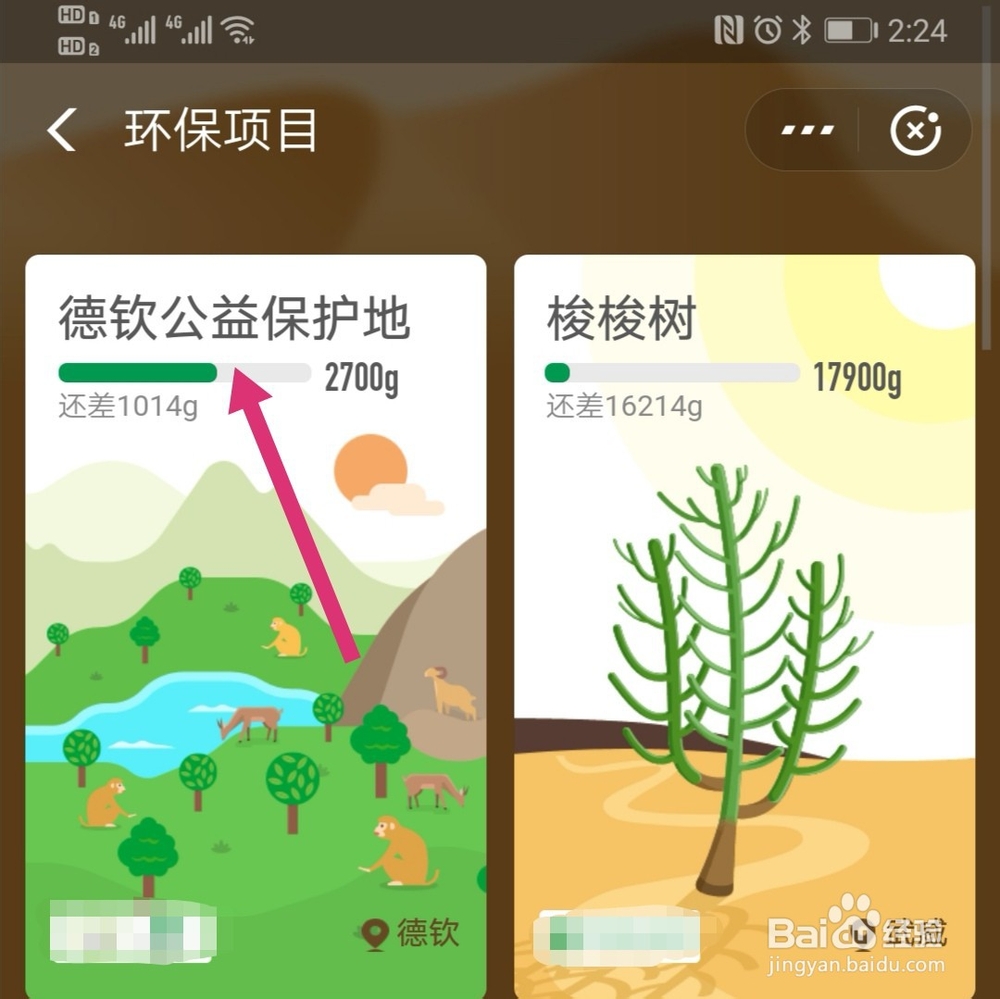 支付宝蚂蚁森林怎么获得环保证书