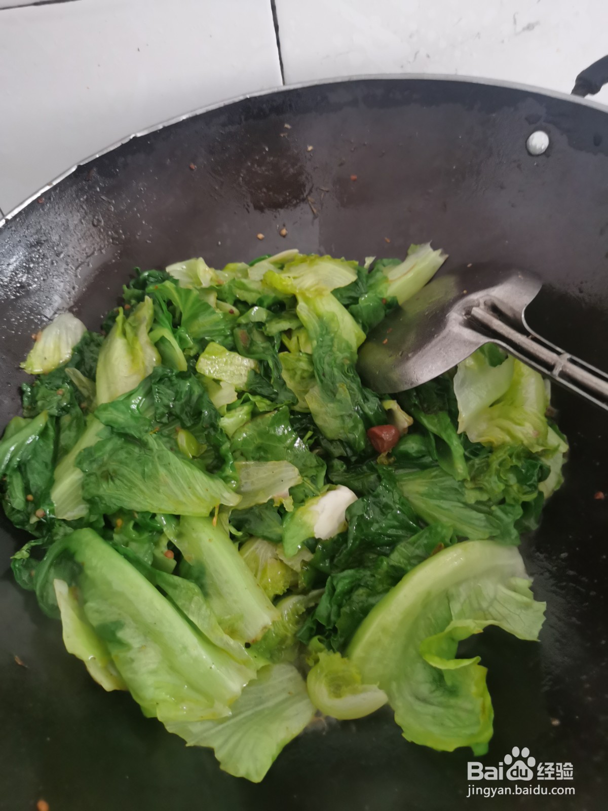 如何炒生菜