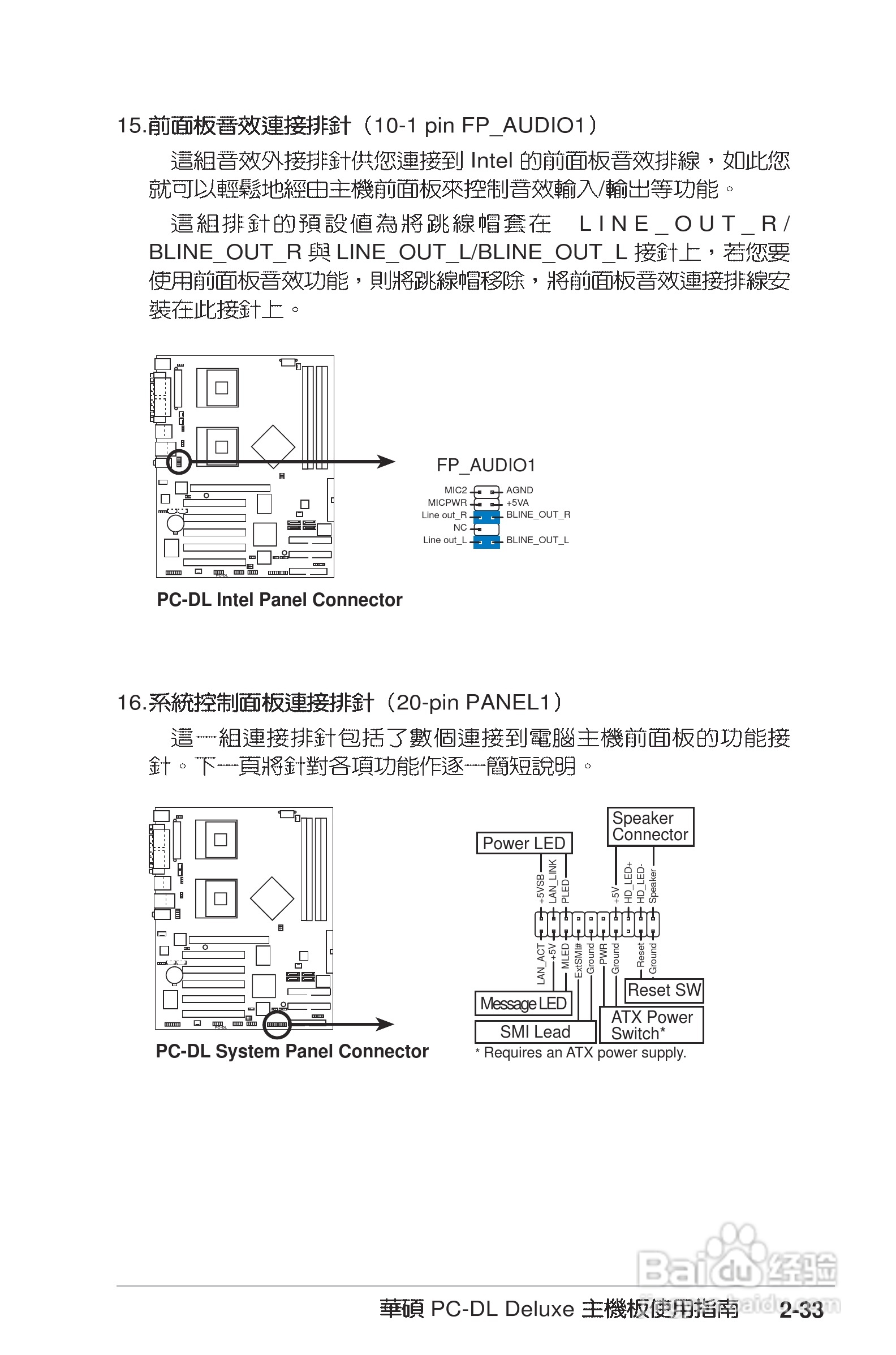 华硕PC-DL Deluxe主板使用手册说明书:[6]