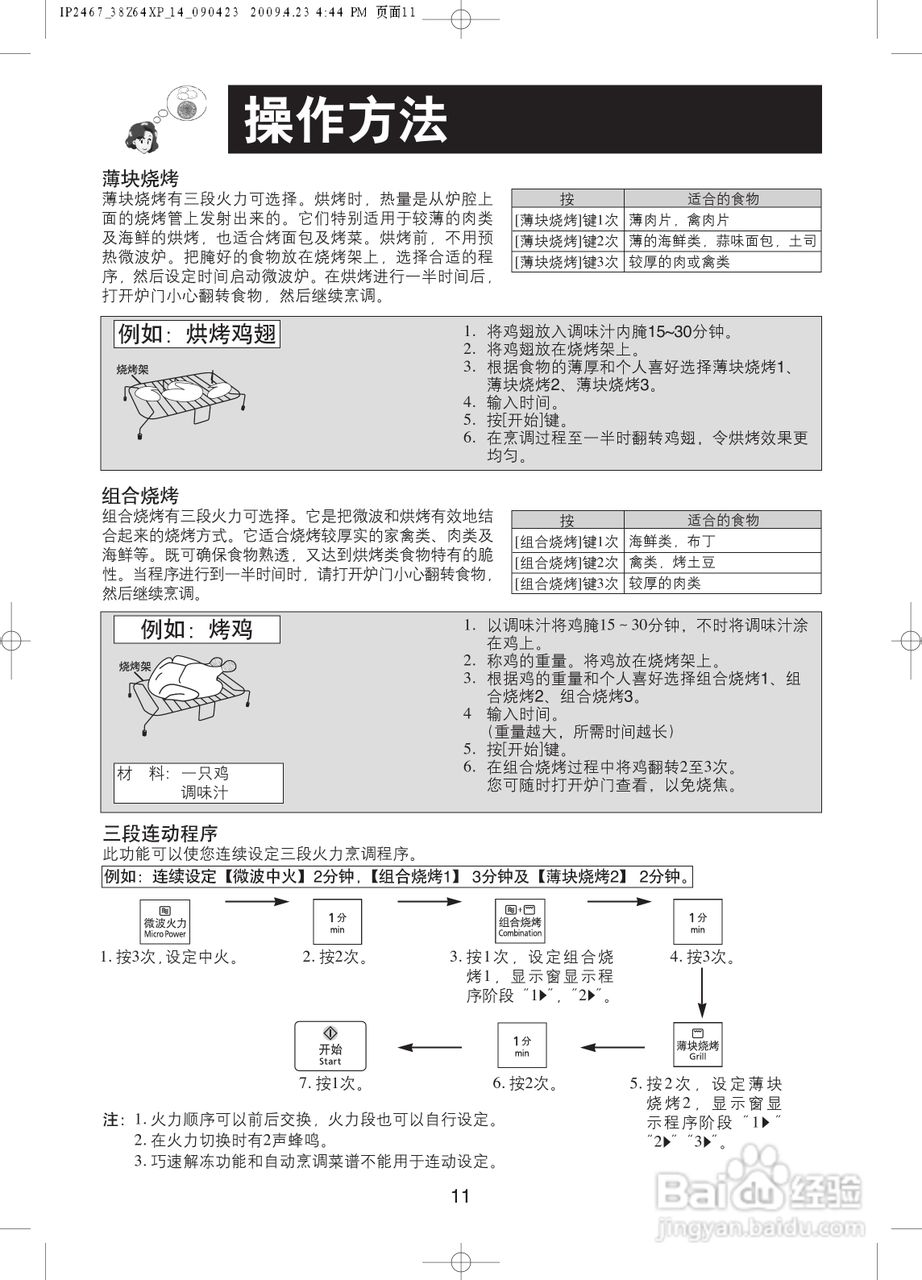 松下NN-GF478X微波炉使用说明书