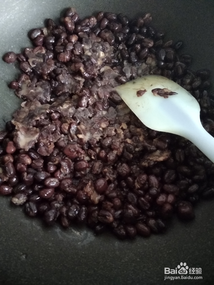香味浓郁的红豆沙馅