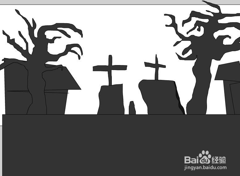 flash绘制一个黄昏的场景