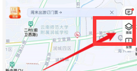 高德地图怎么显示出游地图