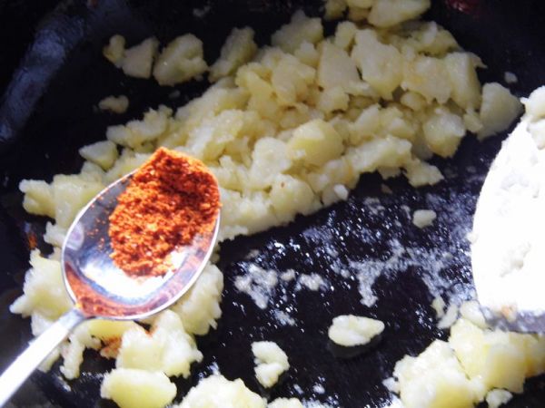 孜然香辣土豆泥