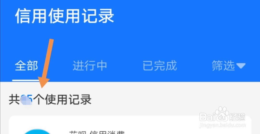 支付宝上如何查看芝麻花呗使用记录