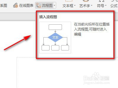 如何操作PPT上的流程图功能