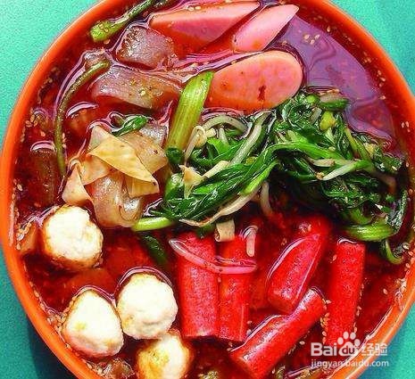 在家也能吃到辣红颜麻辣烫